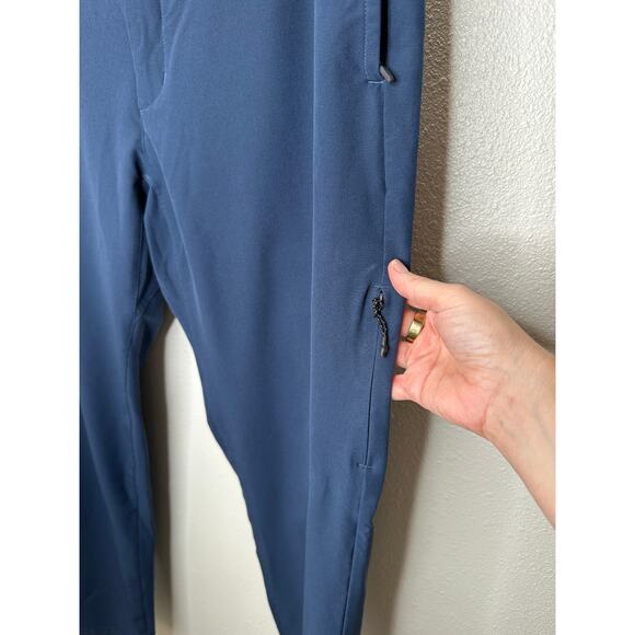 Mack Weldon Navy Blue Radius Flex Jogger Chino Pants L - Picture 4 of 16